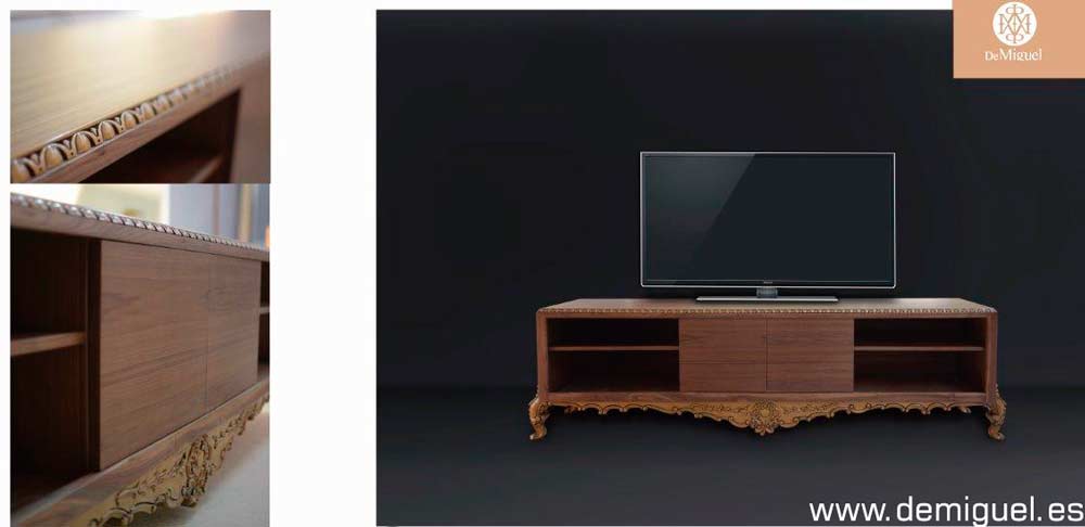 muebles barrocos, mueble barroco a medida, mueble barroco Madrid, fábrica de muebles barroco